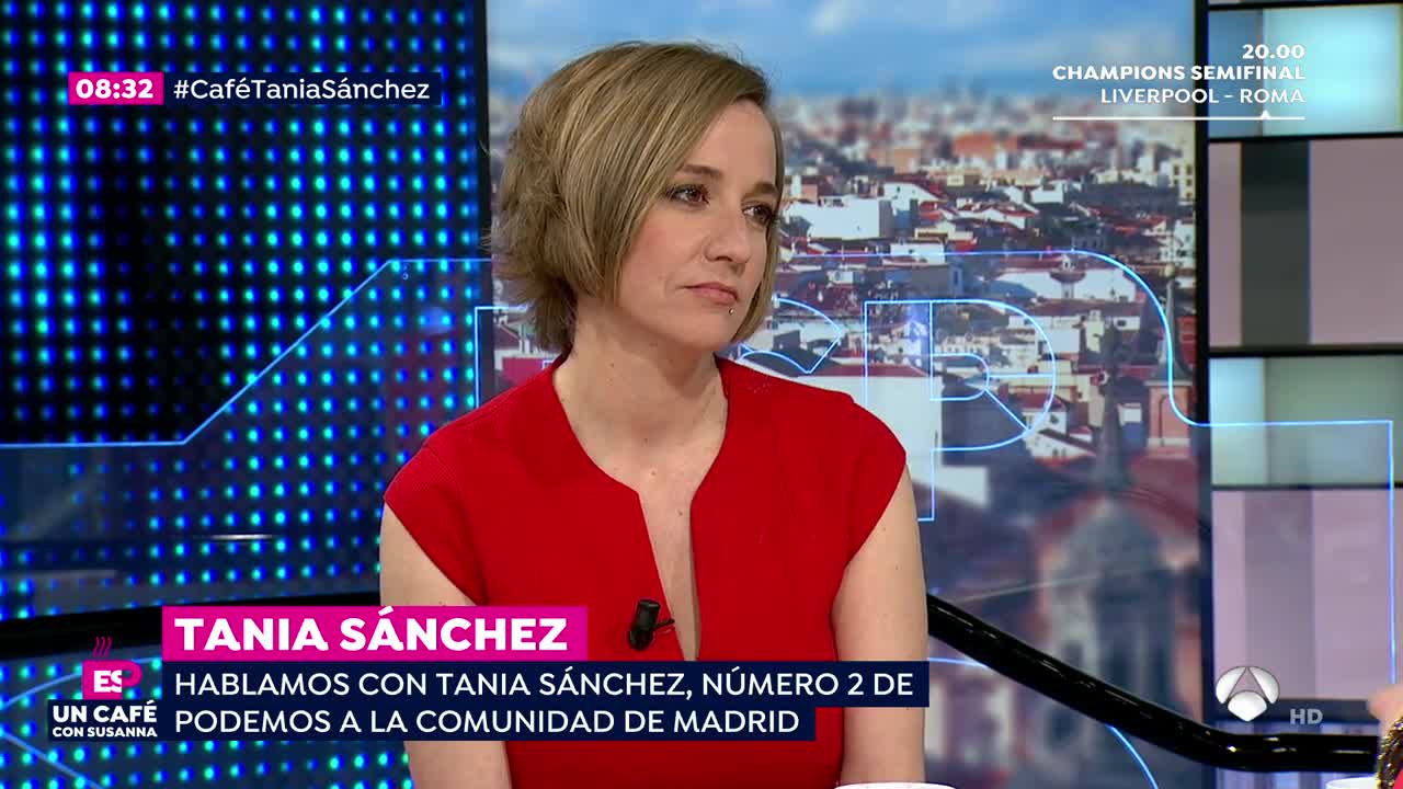 Tania Sánchez, sobre su nombramiento en el equipo de Íñigo Errejón: "Había otras opciones, pero no me siento segundo plato" Tania Sánchez, sobre su nombramiento en el equipo de Íñigo Errejón: "Había otras opciones, pero no me siento segundo plato"