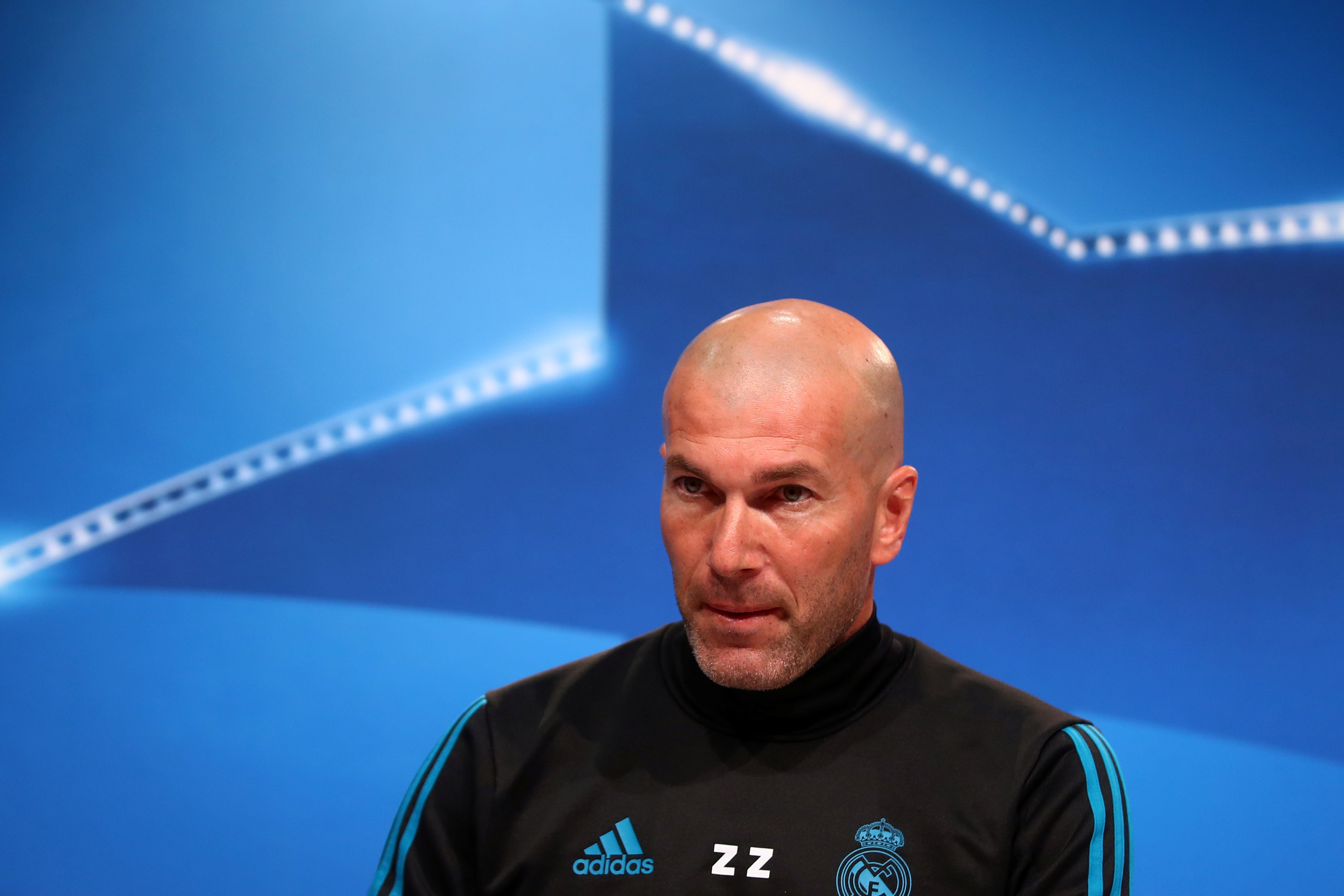 Zidane: "Nosotros no nos vamos a cagar en los pantalones" Zidane: "Nosotros no nos vamos a cagar en los pantalones"