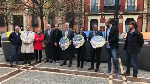 Presentación campaña publicitaria de Cogersa Paseo de Begoña (Gijón)