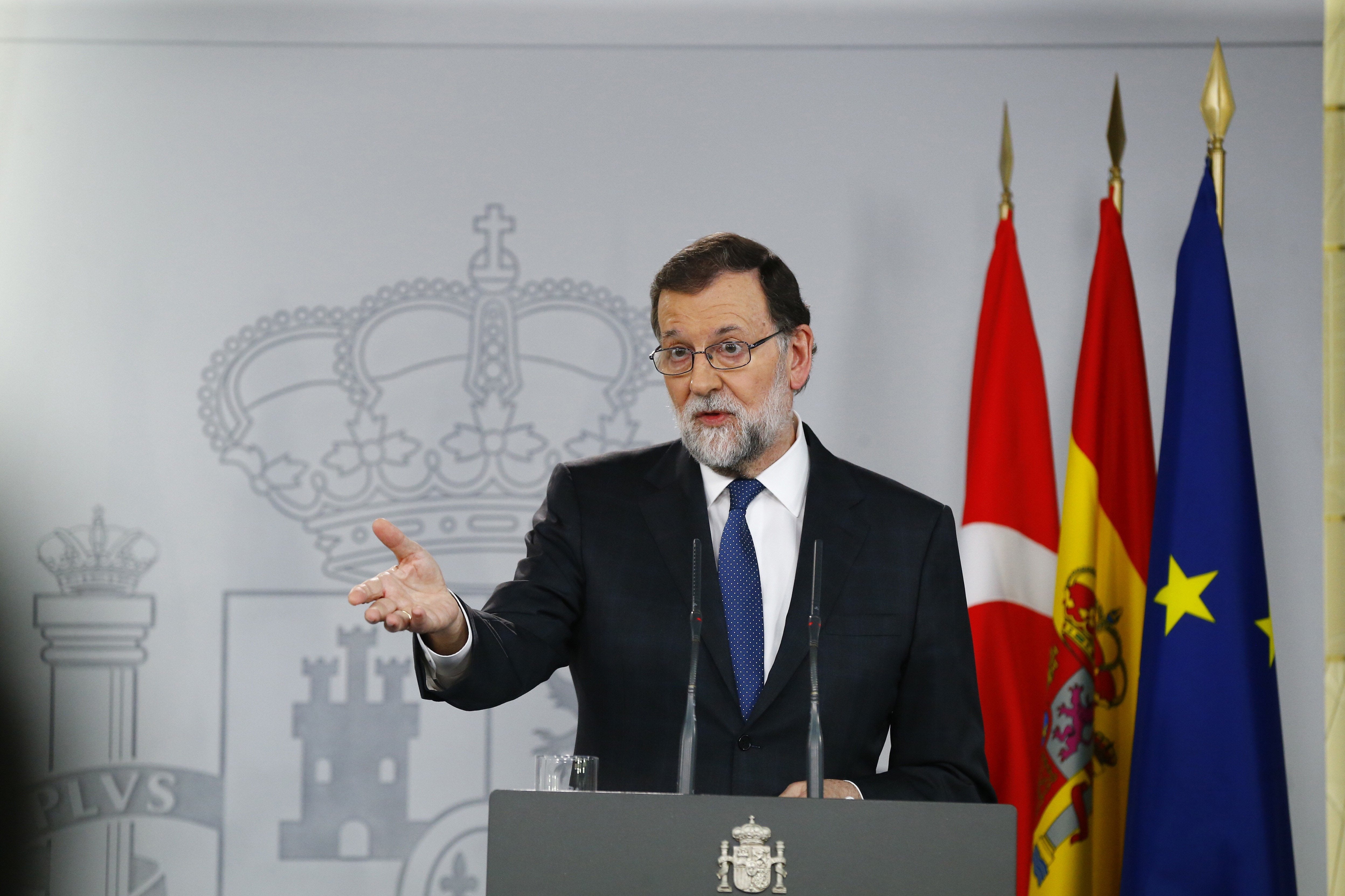 Rajoy: "La dimisión de Cifuentes era obligada en esta situación" Rajoy: "La dimisión de Cifuentes era obligada en esta situación"