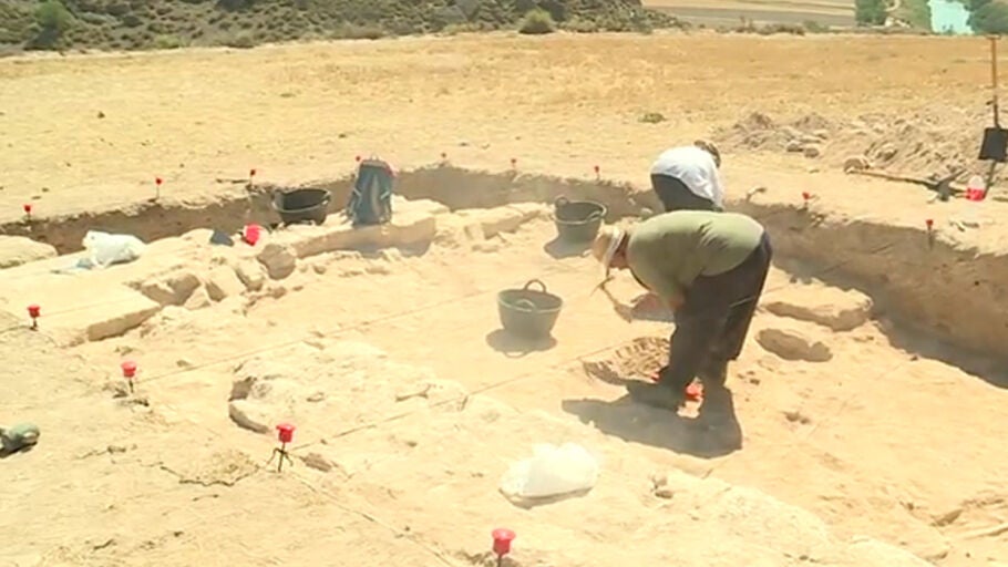 Yacimiento romano en Driebes