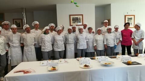 Concurso de Tapas del Chorizo de Cantimpalos con los alumnos de FP del Felipe VI