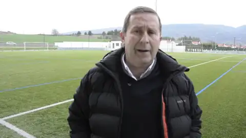 Rafa del Amo Presidente de la Federación Navarra de Fútbol
