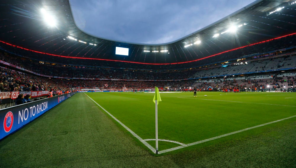 Panorámica del interior del Allianz Arena