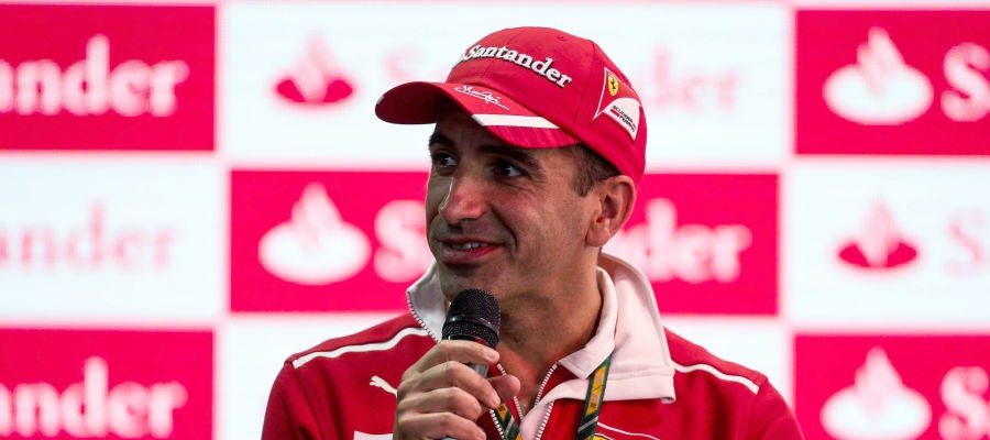 Marc Gené, en un acto de Ferrari Marc Gené, en un acto de Ferrari