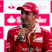 Marc Gené, en un acto de Ferrari Marc Gené, en un acto de Ferrari