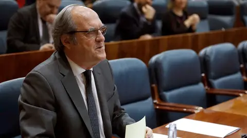 Ángel Gabilondo en la Asamblea de la Comunidad de Madrid Ángel Gabilondo en la Asamblea de la Comunidad de Madrid