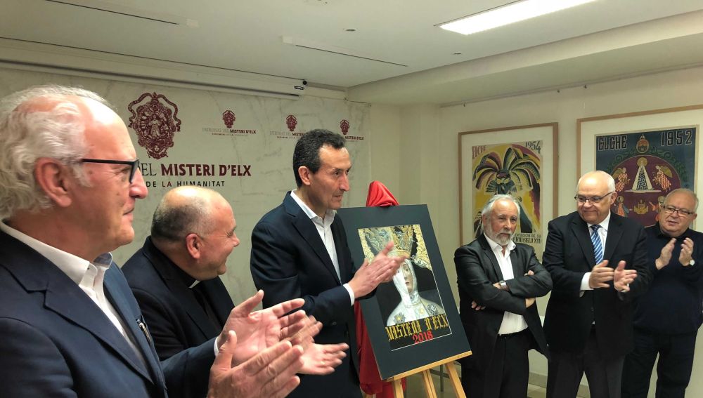 Presentacion del cartel de las representaciones del Misteri d'Elx de 2018