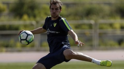 Ignasi Miquel, jugador del M&aacute;laga CF