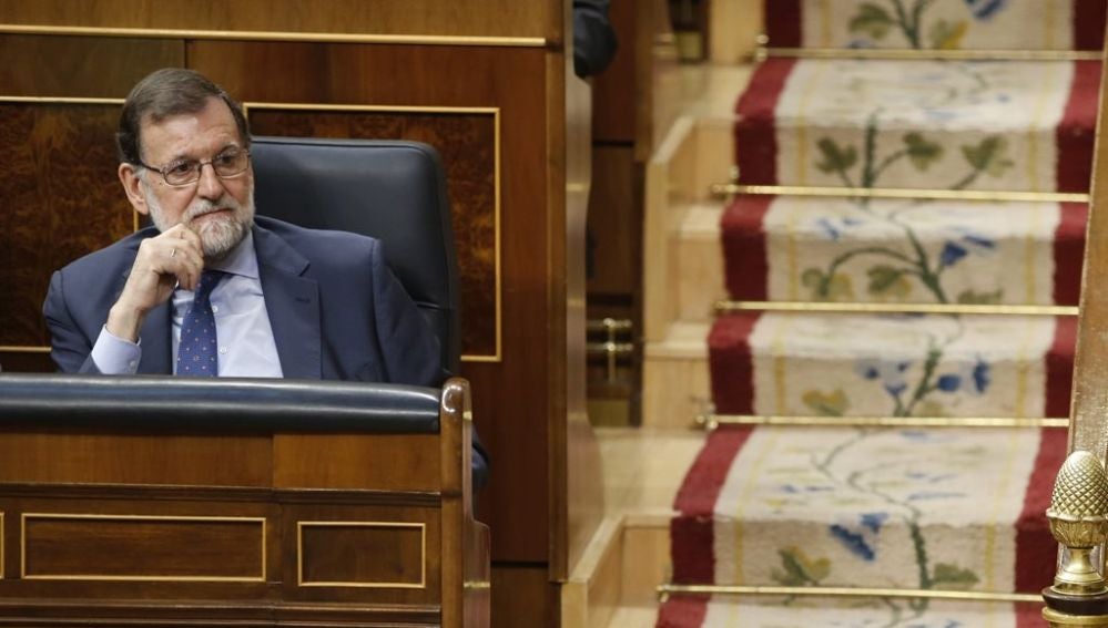 Mariano Rajoy en el Congreso de los Diputados