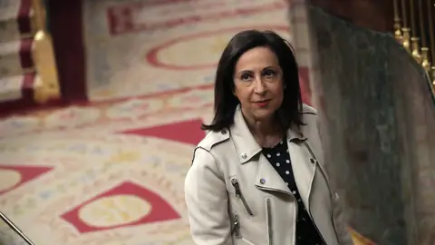 La portavoz del PSOE Margarita Robles, en el pleno del Congreso de los Diputados La portavoz del PSOE Margarita Robles, en el pleno del Congreso de los Diputados