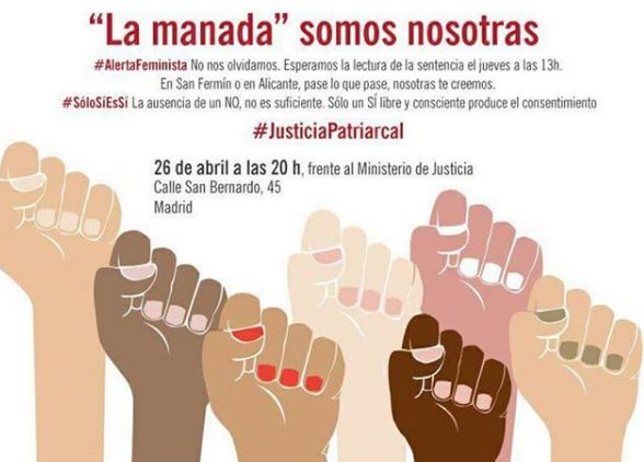 Manifestaciones en toda España contra la sentencia de La Manada Manifestaciones en toda España contra la sentencia de La Manada