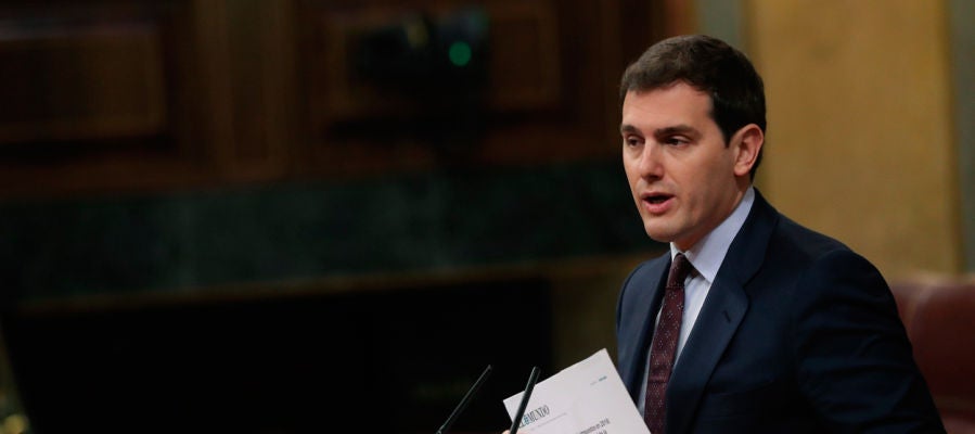 Albert Rivera en el Congreso Albert Rivera en el Congreso