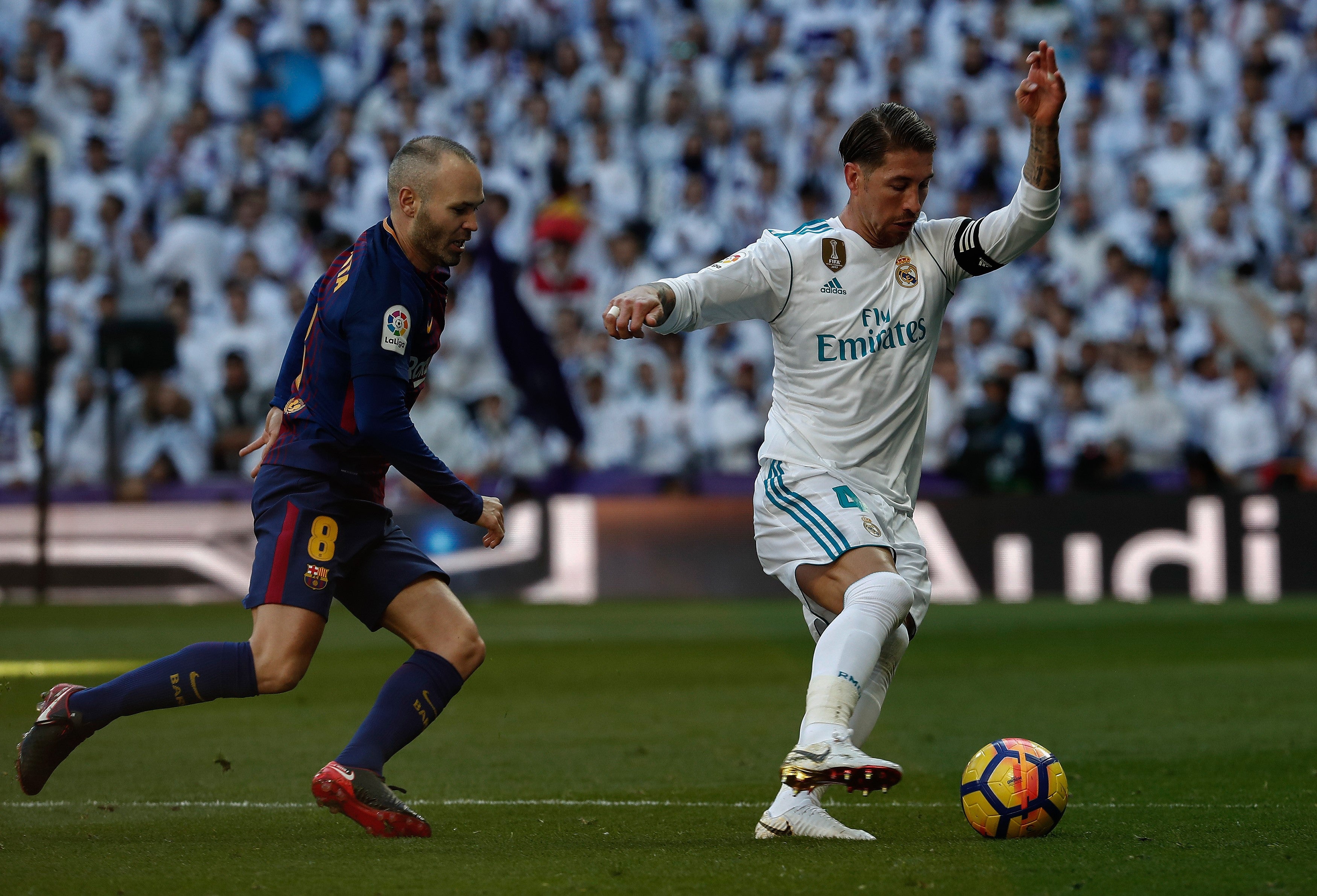 Iniesta apunta a titular en el Clásico y Zidane rotará debido a las lesiones Iniesta apunta a titular en el Clásico y Zidane rotará debido a las lesiones