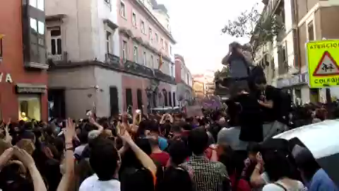 Miles de personas abarrotan las calles de Madrid por la sentencia de La Manada Miles de personas abarrotan las calles de Madrid por la sentencia de La Manada