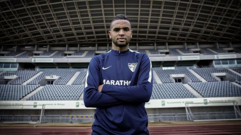 En Nesyri, jugador del M&aacute;laga CF