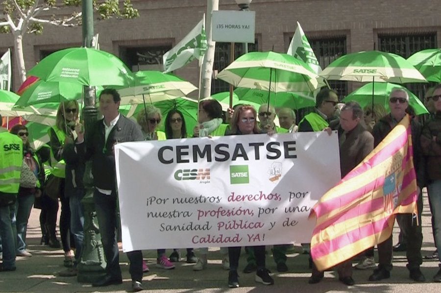 Los profesionales sanitarios piden mejoras salariales Los profesionales sanitarios piden mejoras salariales