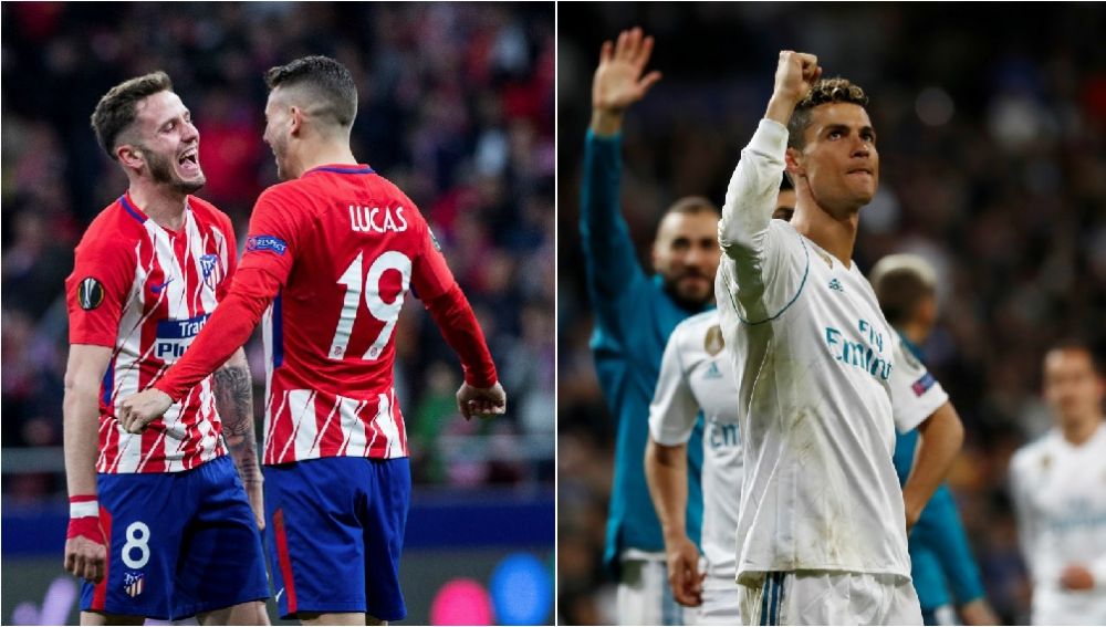 Atlético de Madrid y Real Madrid, finalistas de la Europa League y la Champions