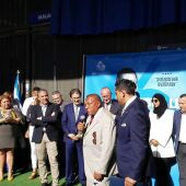 Homenaje del Málaga CF a Ben Barek