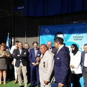Homenaje del Málaga CF a Ben Barek Homenaje del Málaga CF a Ben Barek