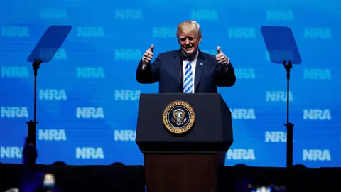 El presidente de Estados Unidos, Donald Trump El presidente de Estados Unidos, Donald Trump