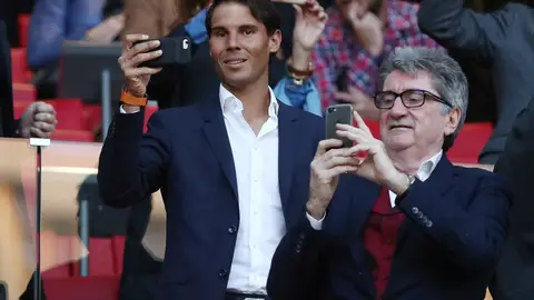 Nadal en el Wanda Metropolitano Nadal en el Wanda Metropolitano