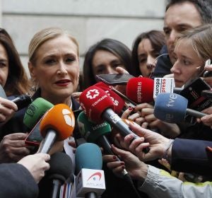 La expresidenta de la Comunidad de Madrid, Cristina Cifuentes (Archivo) La expresidenta de la Comunidad de Madrid, Cristina Cifuentes (Archivo)