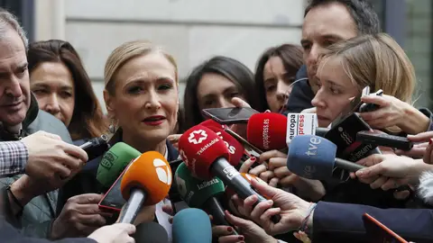 La expresidenta de la Comunidad de Madrid, Cristina Cifuentes La expresidenta de la Comunidad de Madrid, Cristina Cifuentes