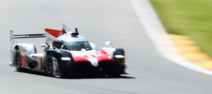 Fernando Alonso, durante la clasificación de las 6 Horas de Spa Fernando Alonso, durante la clasificación de las 6 Horas de Spa