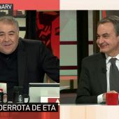 Zapatero desvela que en año 2000 confesó a Ferreras que su objetivo como presidente era poner fin a ETA