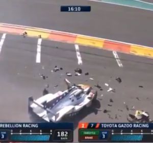 El accidente de Pietro Fittipaldi El accidente de Pietro Fittipaldi