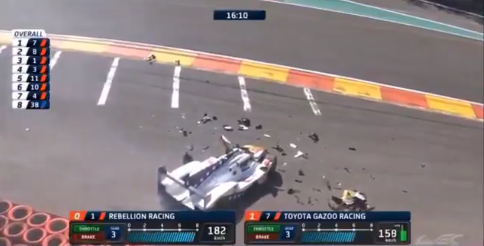 Pietro Fittipaldi se fractura ambas piernas en un sobrecogedor accidente Pietro Fittipaldi se fractura ambas piernas en un sobrecogedor accidente