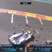 El accidente de Pietro Fittipaldi El accidente de Pietro Fittipaldi