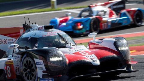 Alonso, compitiendo en las 6 Horas de Spa