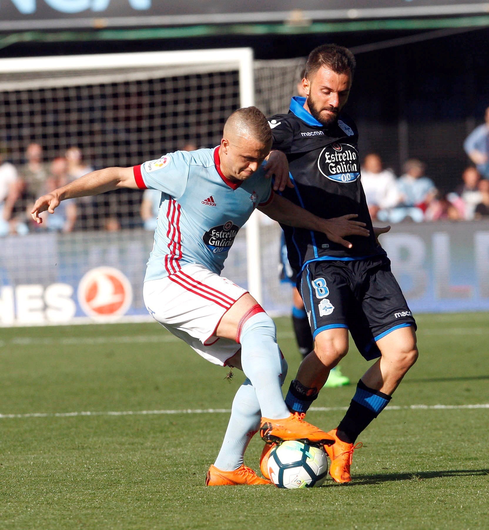 Celta de Vigo 1-1 Deportivo de La Coruña. Lucas Pérez rescata un empate para el Depor en el derbi gallego en el último minuto Celta de Vigo 1-1 Deportivo de La Coruña. Lucas Pérez rescata un empate para el Depor en el derbi gallego en el último minuto