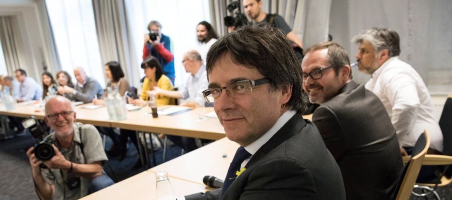 El expresidente de la Generalitat de Cataluña Carles Puigdemont El expresidente de la Generalitat de Cataluña Carles Puigdemont