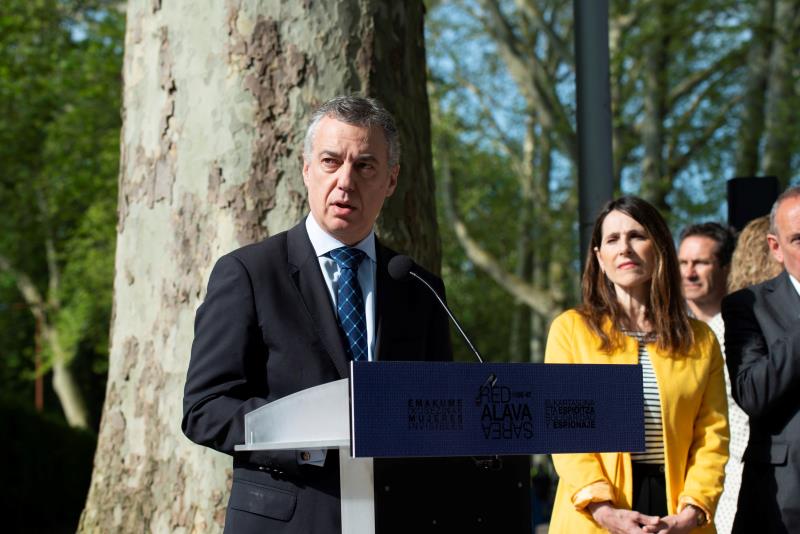 Urkullu defiende fortalecer la cultura de la paz para que la "violencia no vuelva" Urkullu defiende fortalecer la cultura de la paz para que la "violencia no vuelva"