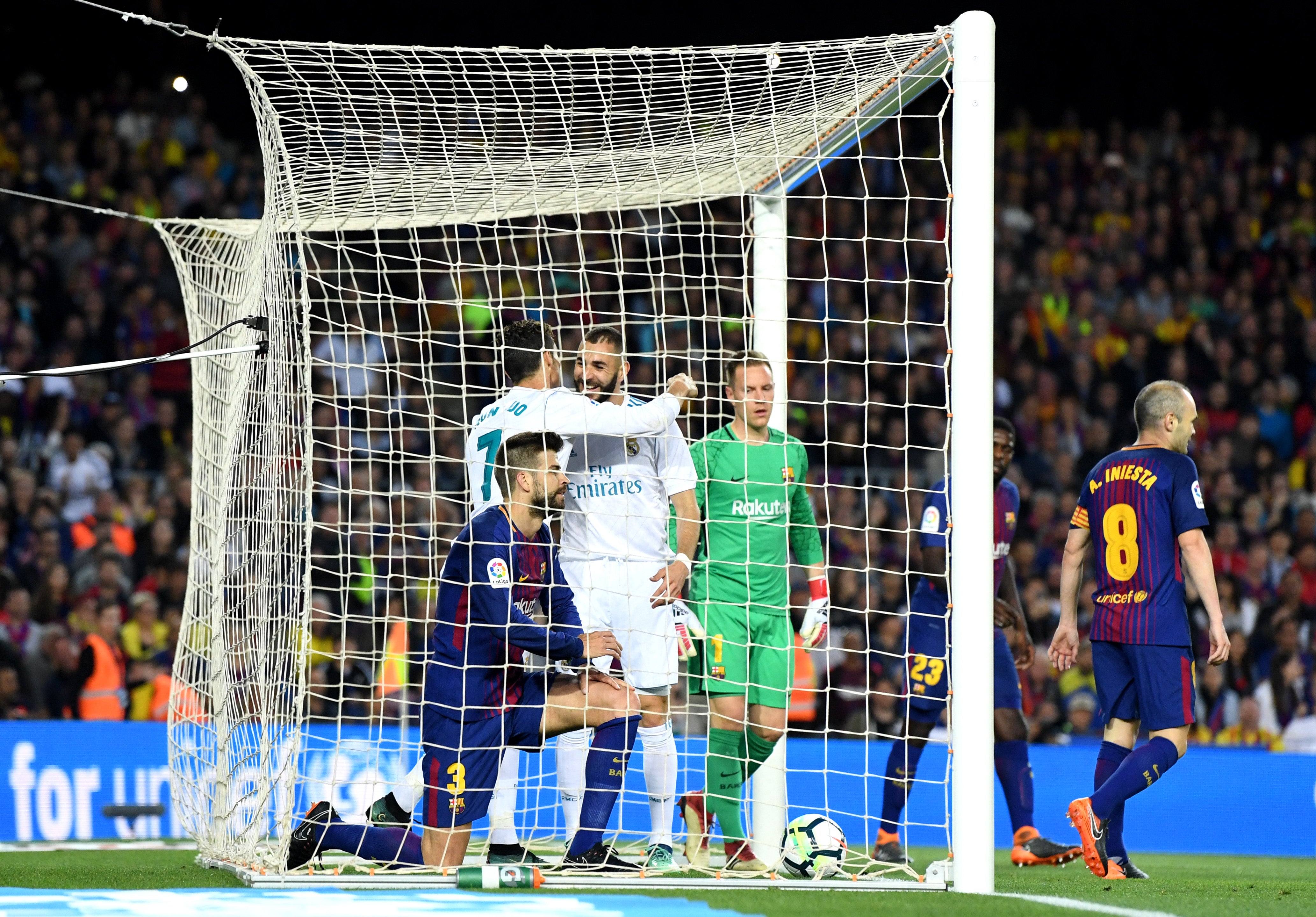 Cristiano Ronaldo iguala a Di Stefano como máximo goleador del Real Madrid en los Clásicos Cristiano Ronaldo iguala a Di Stefano como máximo goleador del Real Madrid en los Clásicos