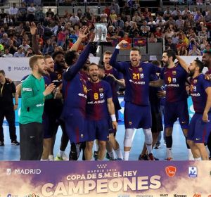 El Barcelona gana la Copa del Rey de balonmano El Barcelona gana la Copa del Rey de balonmano