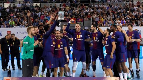 El Barcelona gana la Copa del Rey de balonmano