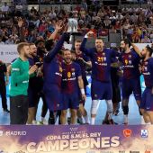 El Barcelona gana la Copa del Rey de balonmano