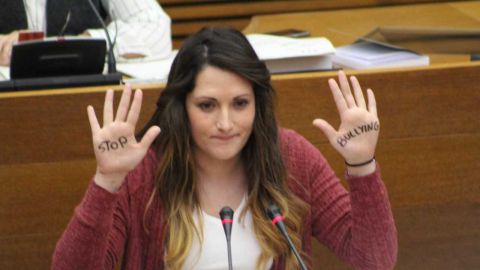 Marian Campello, diputada de Comprom&iacute;s en el Parlamento valenciano