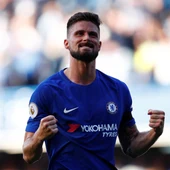 Giroud celebrando un gol Giroud celebrando un gol