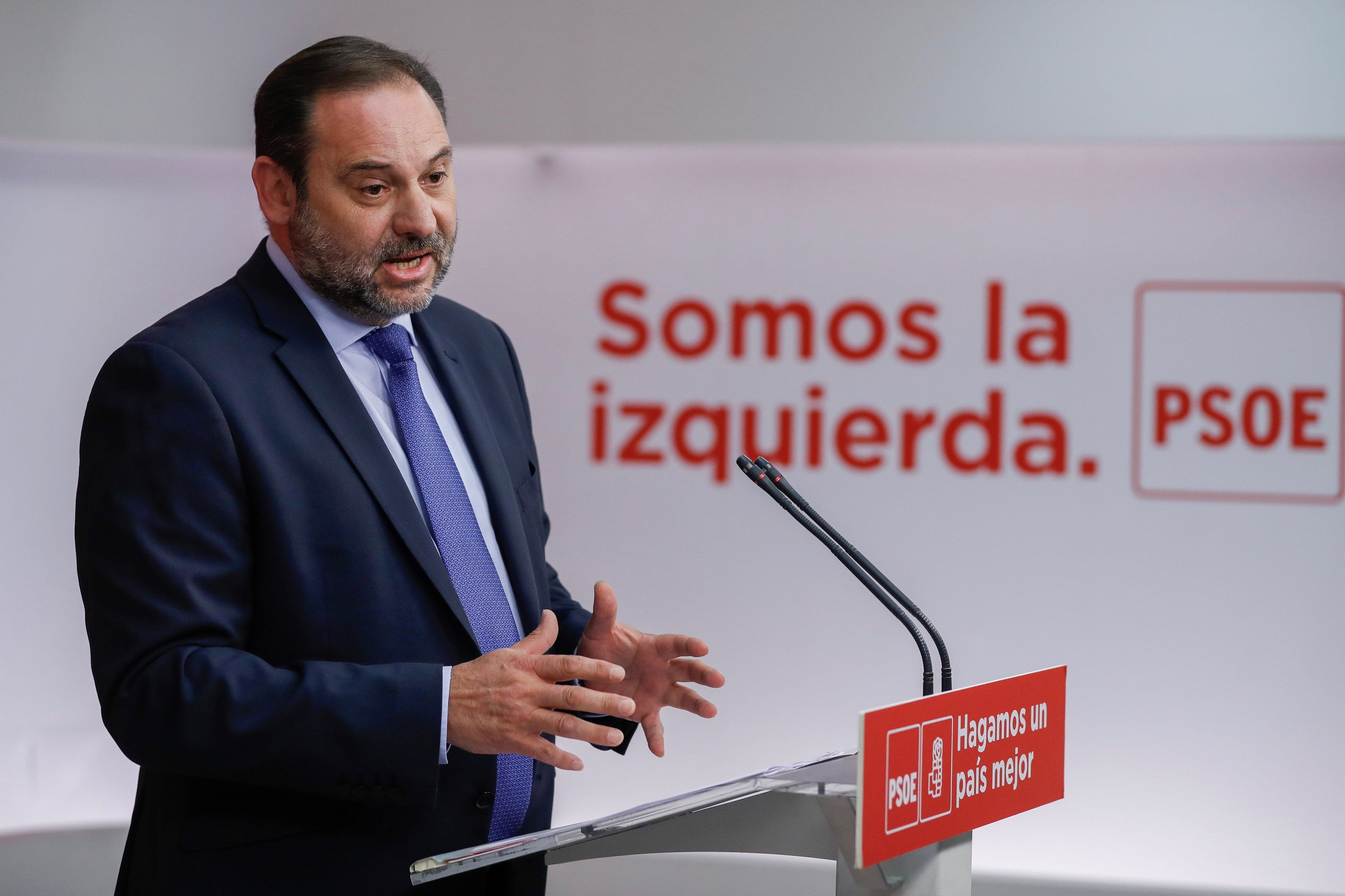 José Luis Ábalos: "Hay que esperar a que se produzcan hechos susceptibles de aplicar de nuevo el 155" José Luis Ábalos: "Hay que esperar a que se produzcan hechos susceptibles de aplicar de nuevo el 155"