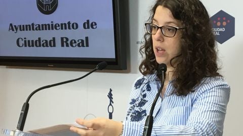 Sara Mart&iacute;nez, portavoz del equipo de gobierno del Ayuntamiento de Ciudad Real