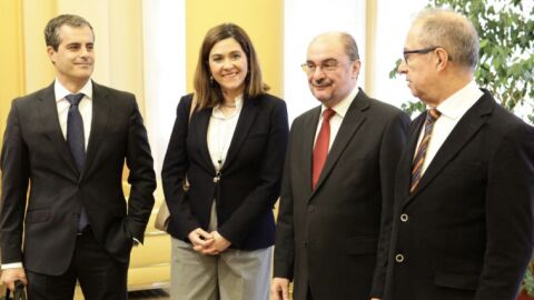 Reuni&oacute;n entre el Gobierno aragon&eacute;s y C'S