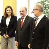 Reunión entre el Gobierno aragonés y C'S