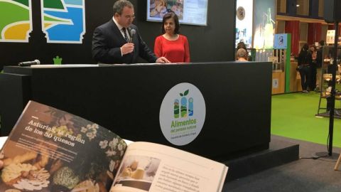 Presentaci&oacute;n del Gobierno asturien el Sal&oacute;n Gourmets (Madrid)