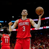 Nikola Mirotic lamenta una acción con los Pelicans Nikola Mirotic lamenta una acción con los Pelicans