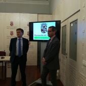 El presidente de la Diputación, Francisco Vázquez, y el diputado de Promoción Económica, Jaime Pérez.